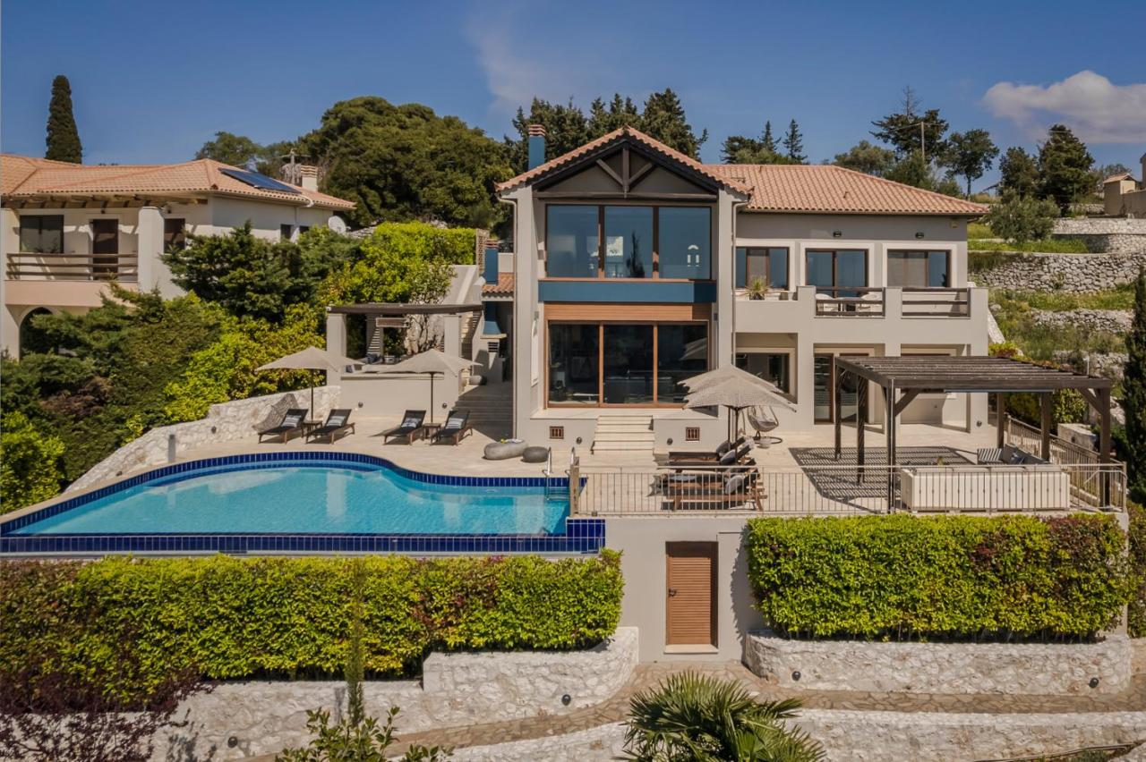 Luxury Villa Karmaniolos Fiskardo Kefalonia Exterior photo