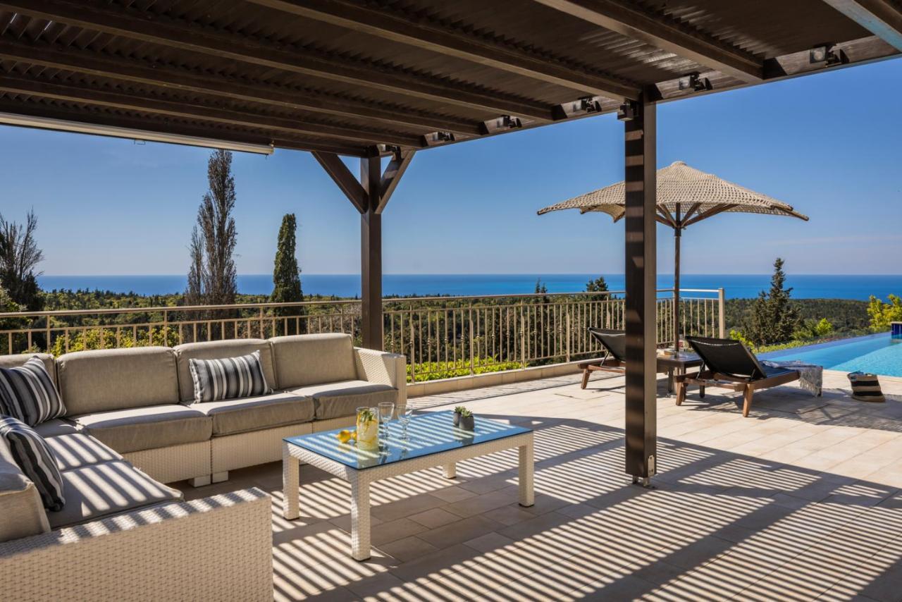 Luxury Villa Karmaniolos Fiskardo Kefalonia Exterior photo