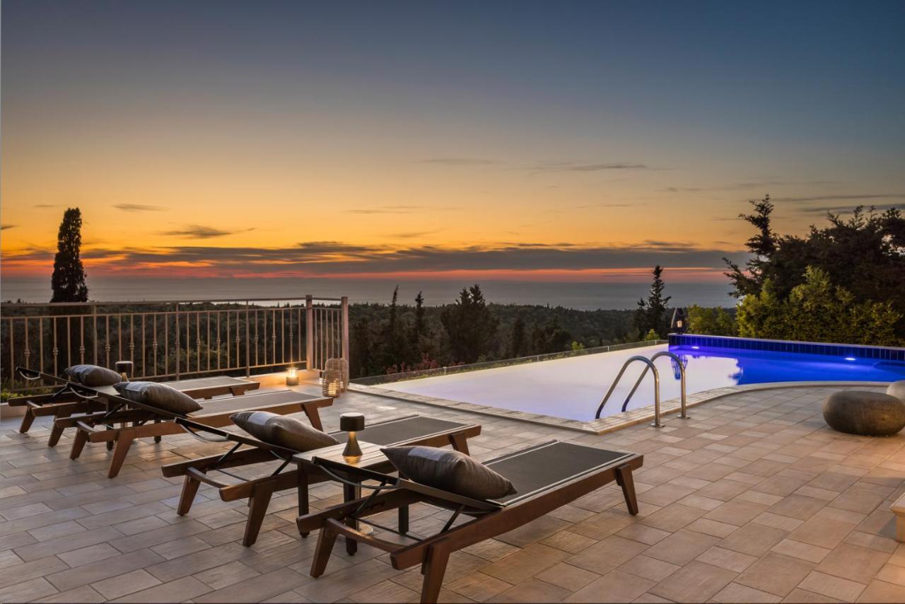 Luxury Villa Karmaniolos Fiskardo Kefalonia Exterior photo