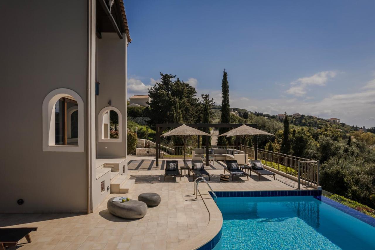 Luxury Villa Karmaniolos Fiskardo Kefalonia Exterior photo